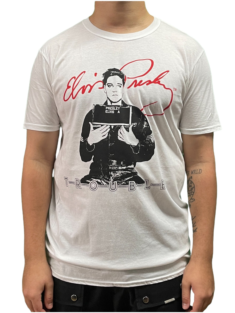 Elvis Presley - Trouble Unisex Official T Shirt Various Sizes NEW