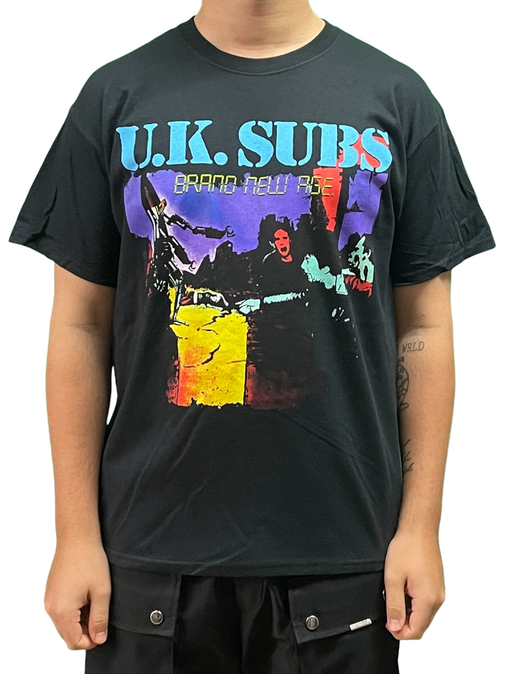 UK Subs Brand New Age Unisex Official T Shirt Brand New Various Sizes