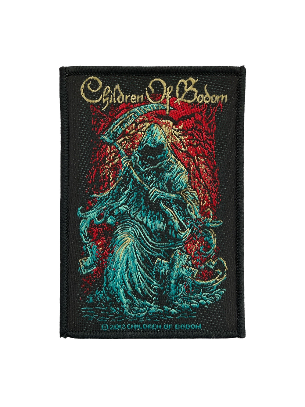 Children Of Bodom Reaper Official Woven Patch Brand New