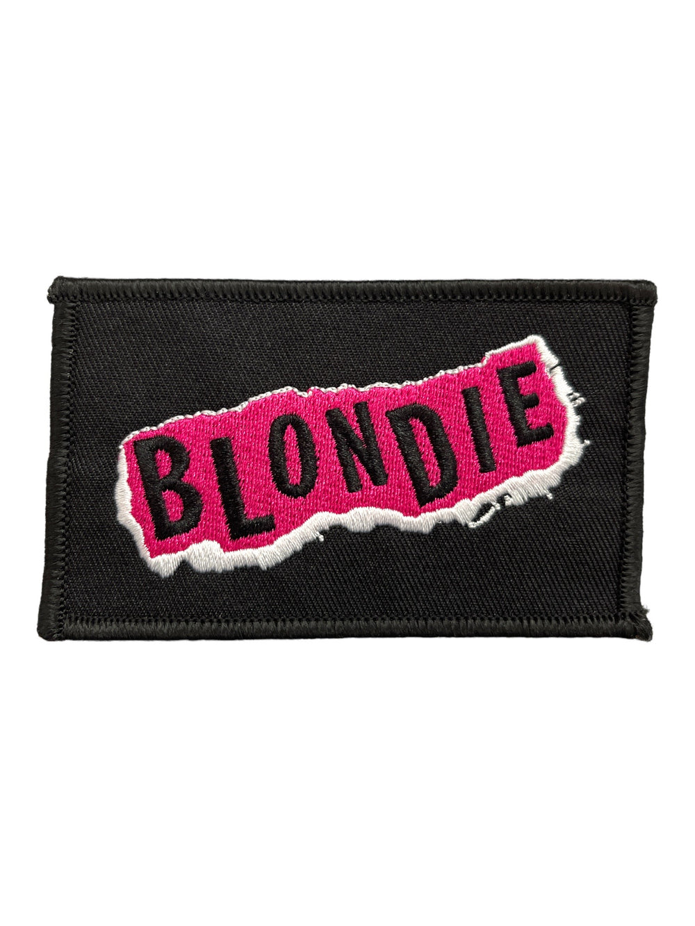 Blondie Punk Logo Official Woven Patch Brand New