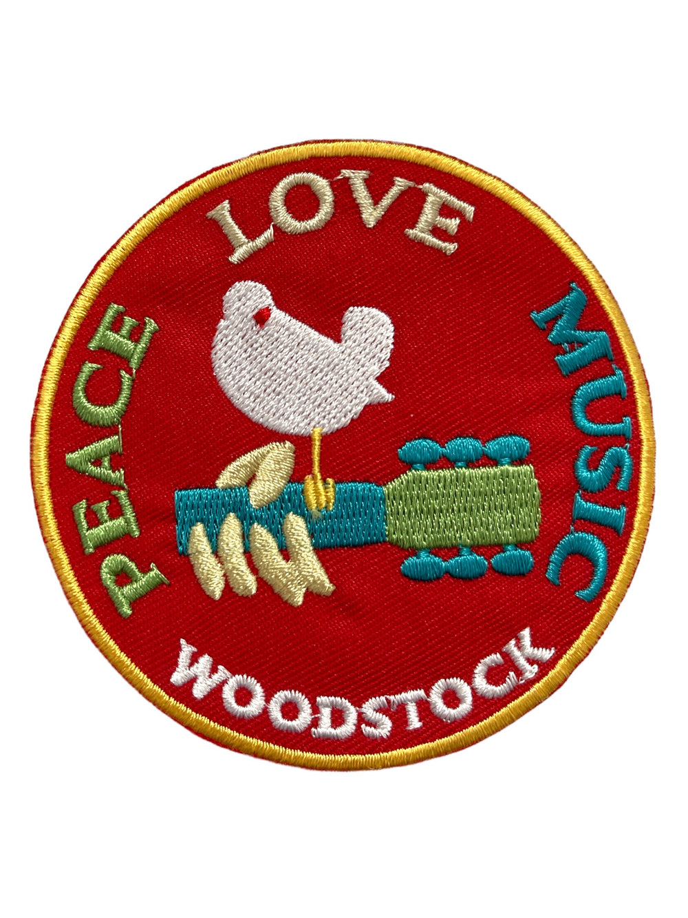 Woodstock Music Festival  Official Woven Patch Brand New