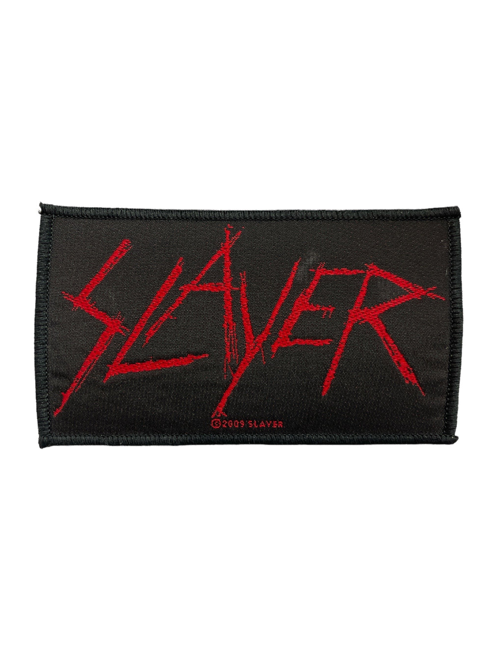 Slayer Scratched Logo Official Woven Patch Brand New