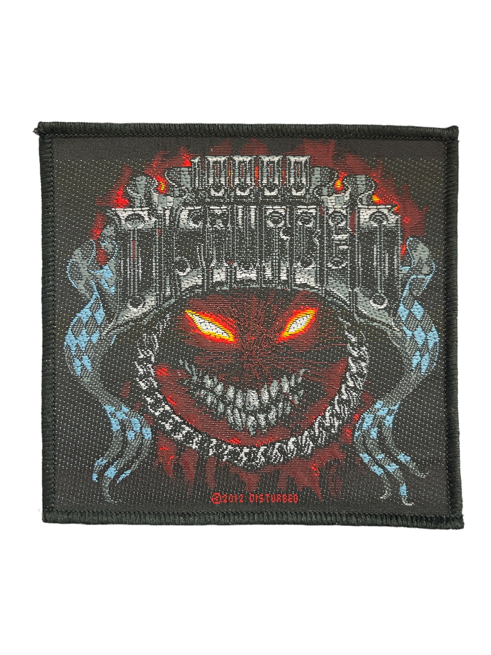 Disturbed Smile Official Woven Patch Brand New