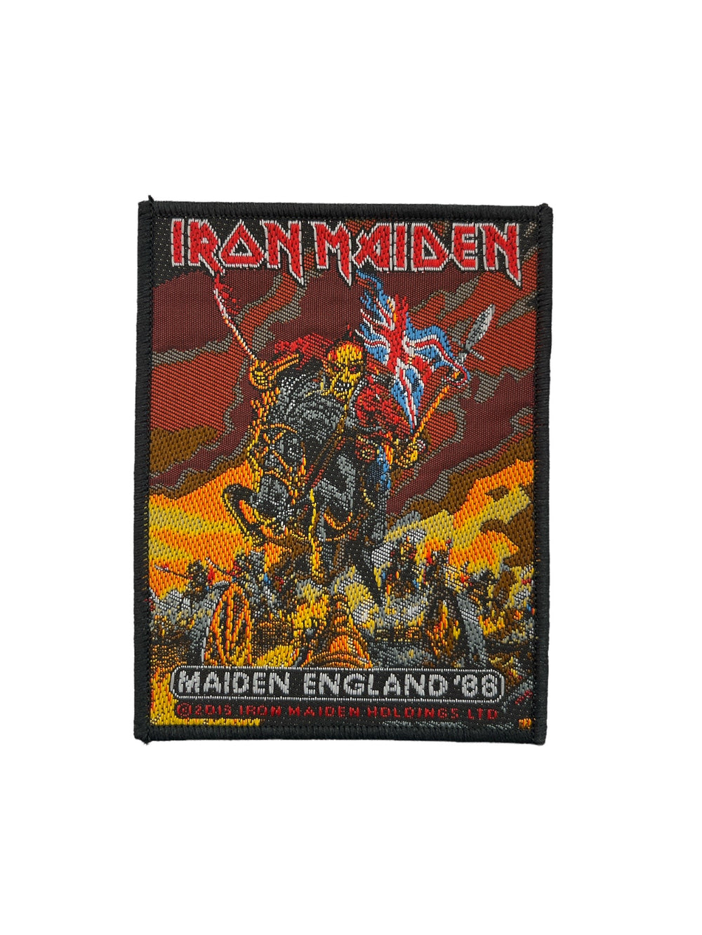 Iron Maiden Maiden England 88 Official Woven Patch Brand New