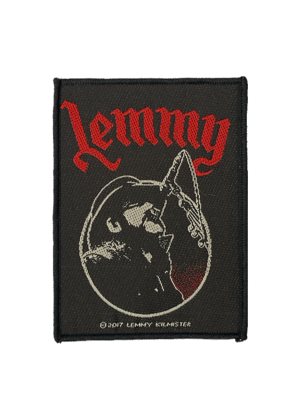 Lemmy Standard Patch: Microphone Official Woven Patch Brand New