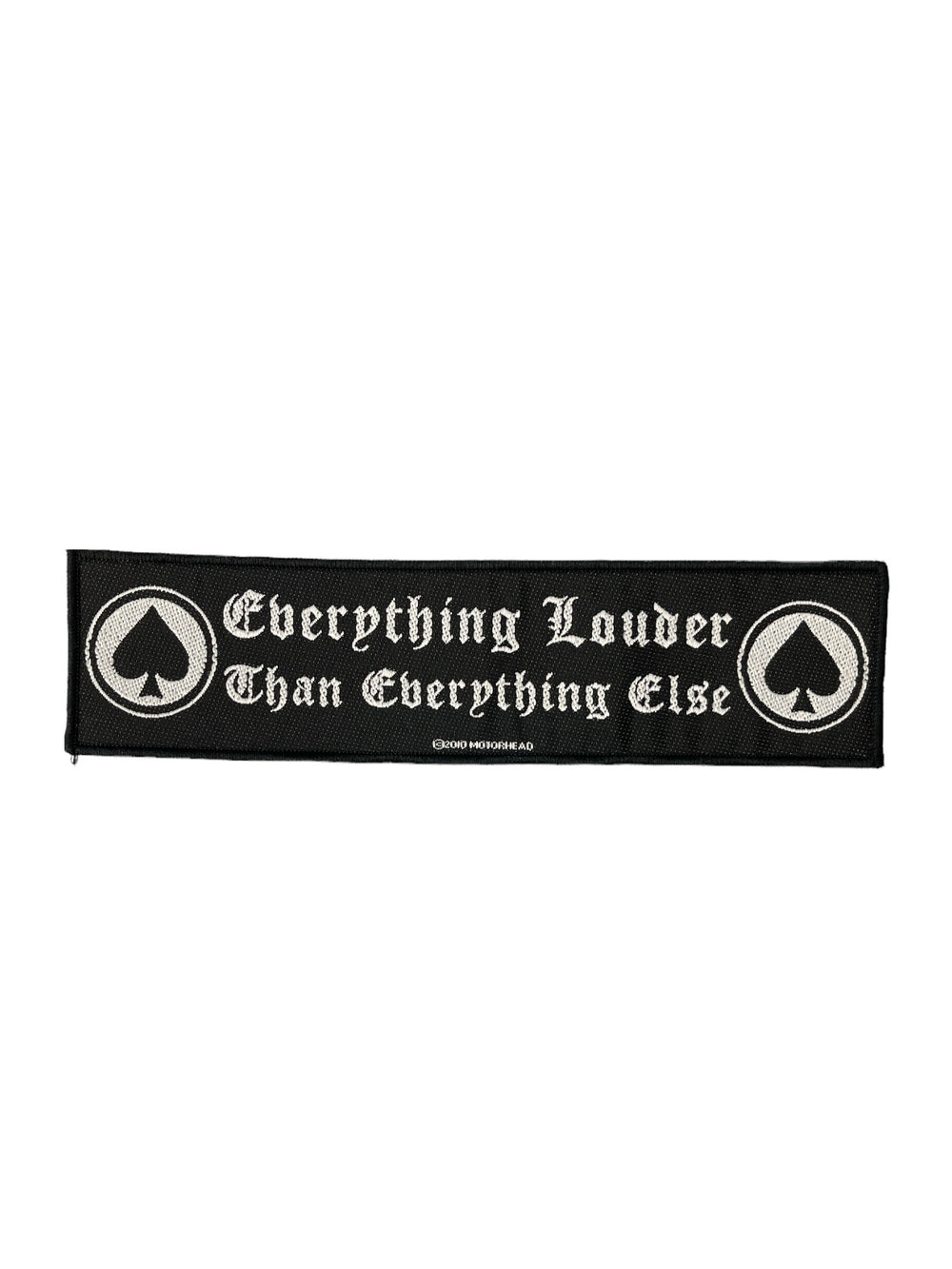 Motorhead Super Strip Patch: Everything Louder Official Woven Patch Brand New