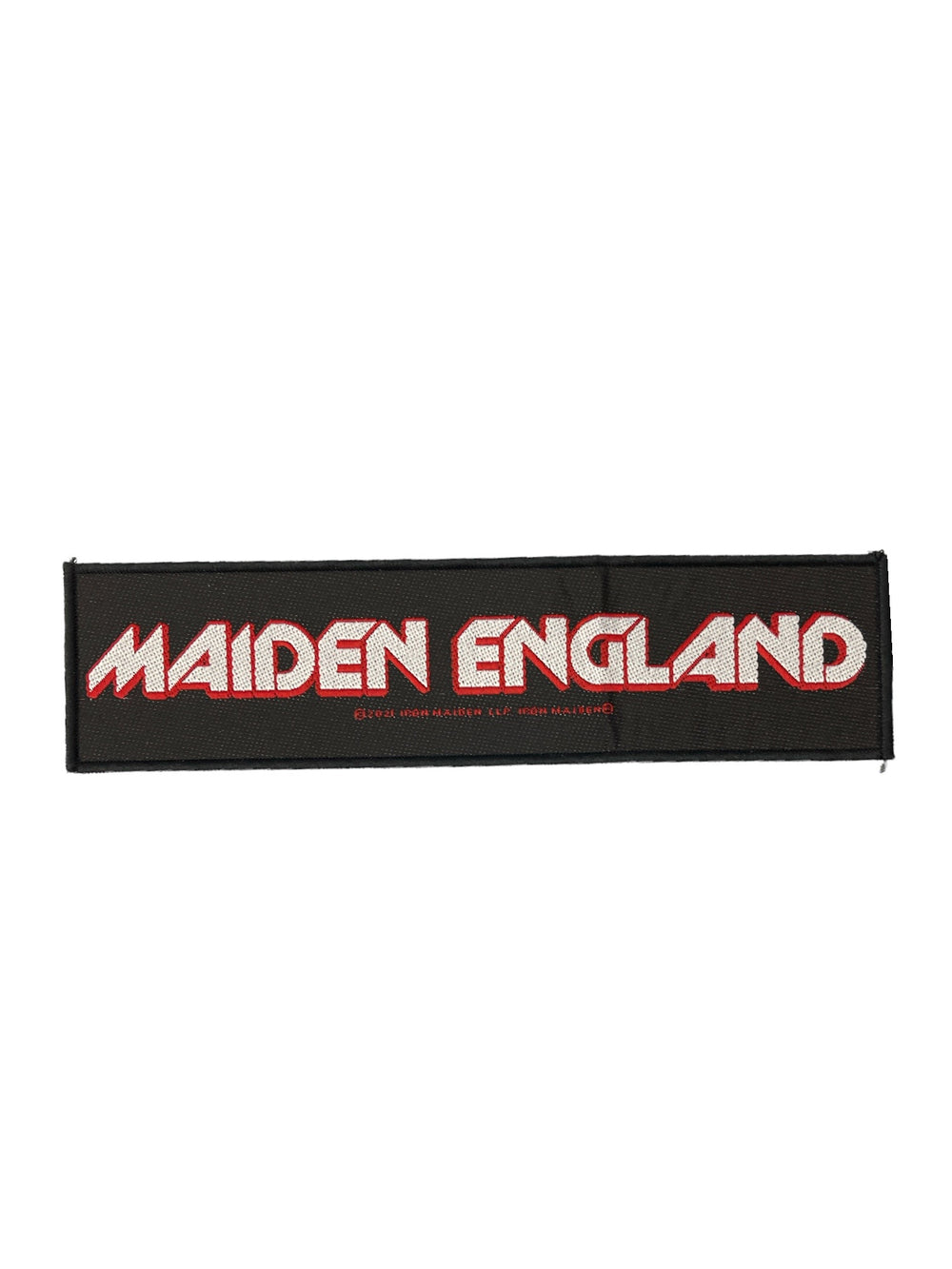 Iron Maiden Super Strip Patch: Maiden England Official Woven Patch Brand New