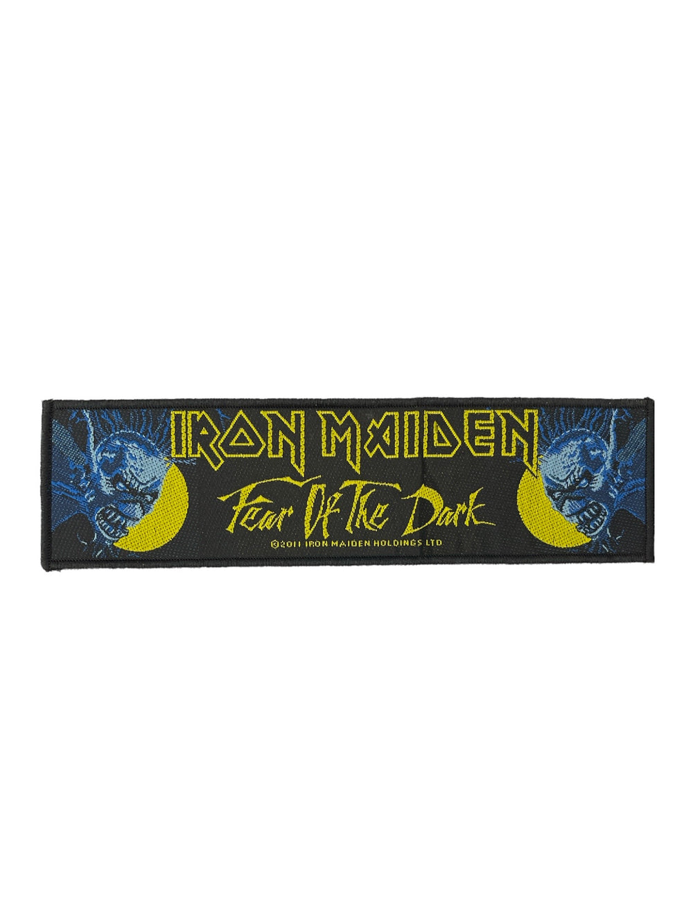 Iron Maiden Super Strip Patch: Fear OF The Dark Official Woven Patch Brand New