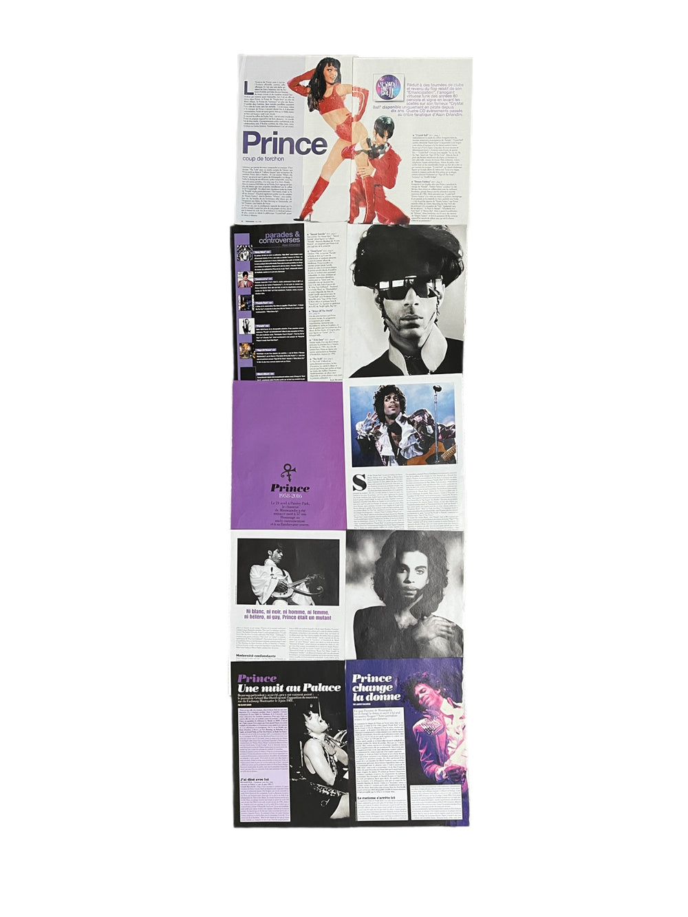 Prince –  Cuttings Pack Selection #8 Rock N Folk 1998