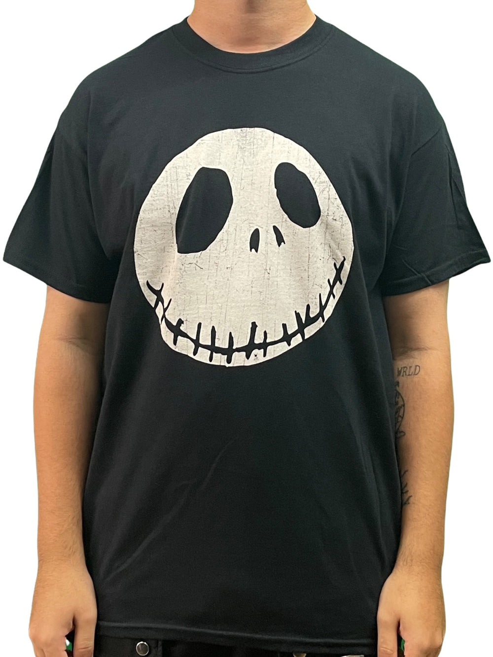 Nightmare Before Christmas CRACKED FACE Unisex Official T Shirt Brand New Various Sizes