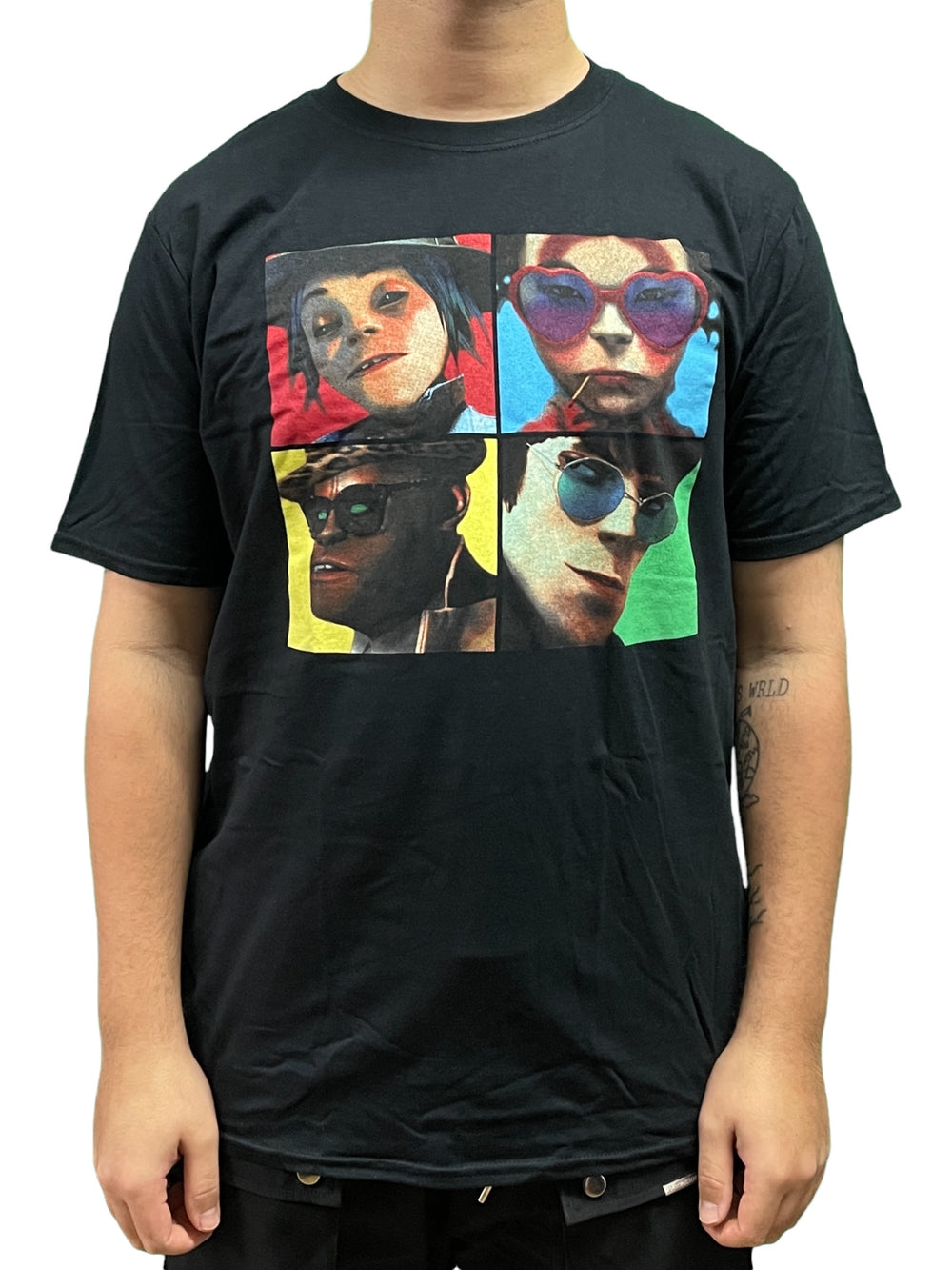 Gorillaz Humanz BLACK Unisex Official T Shirt Various Sizes