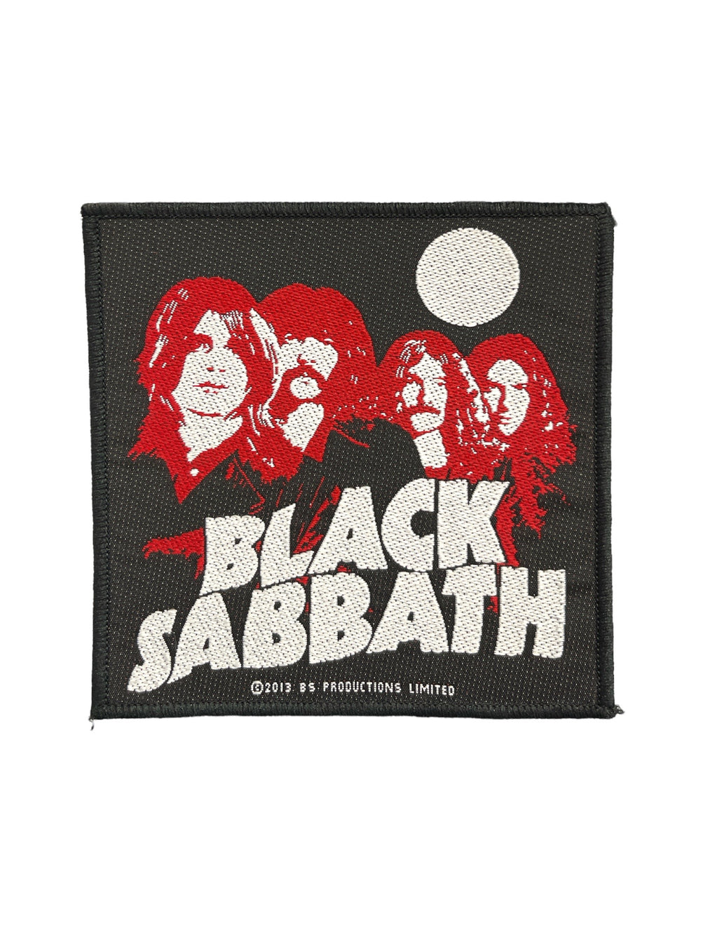 Black sabbath Red Faces Official Woven Patch Brand New