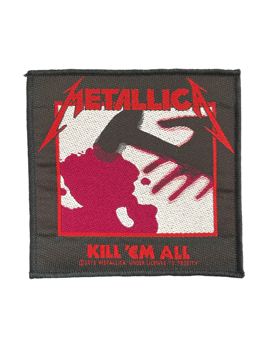 Metallica Kill Em All Official Woven Patch Brand New
