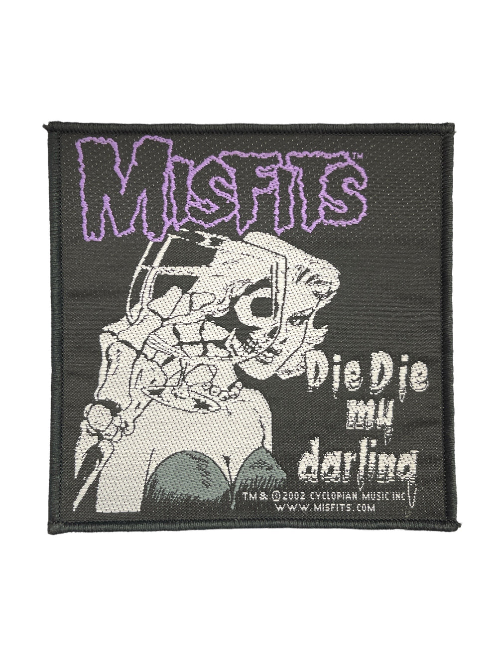 Misfits The Die Die Official Woven Patch Brand New