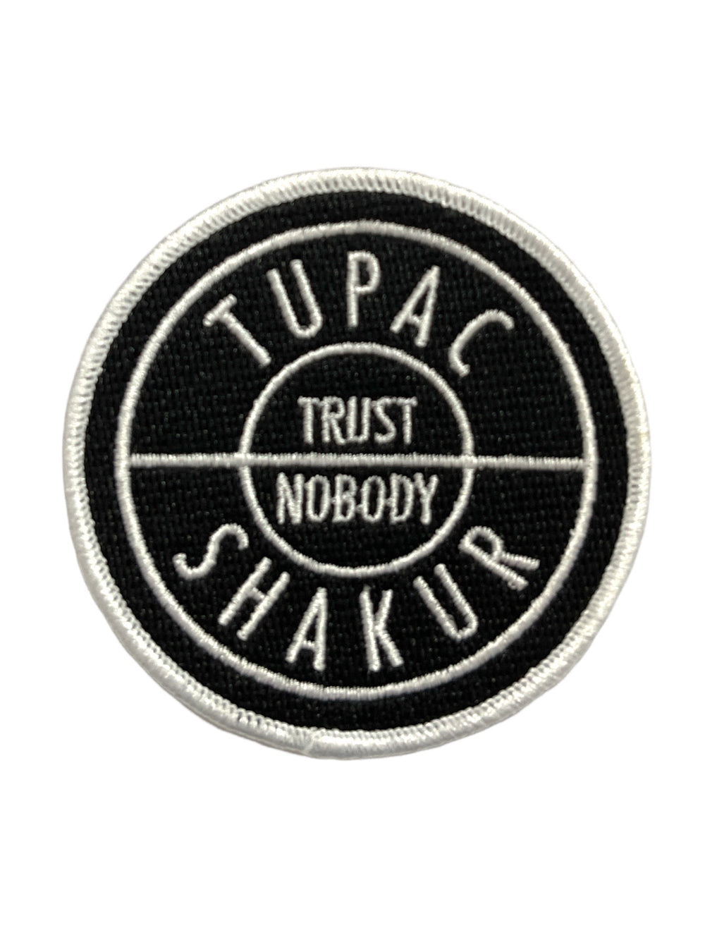 Tupac Shakur Trust Nobody Official Woven Patch Brand New