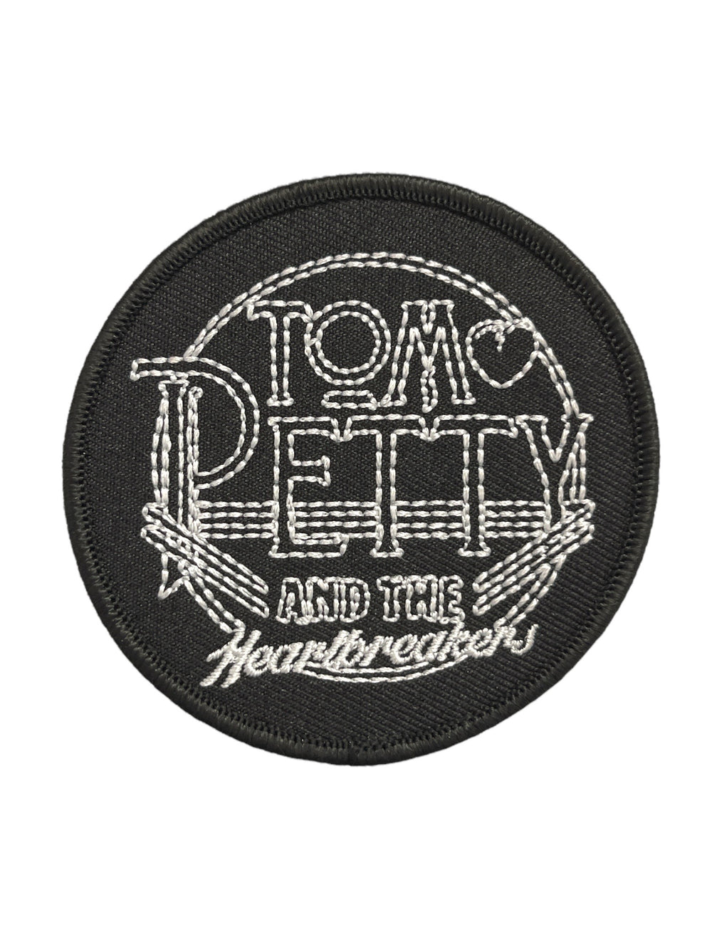 Tom Petty & The Heartbreakers Logo Official Woven Patch Brand New