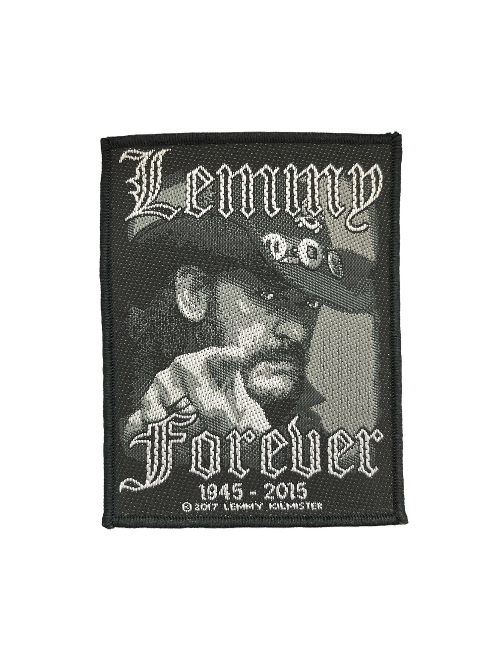 Motorhead Lemmy Forever Official Woven Patch Brand New