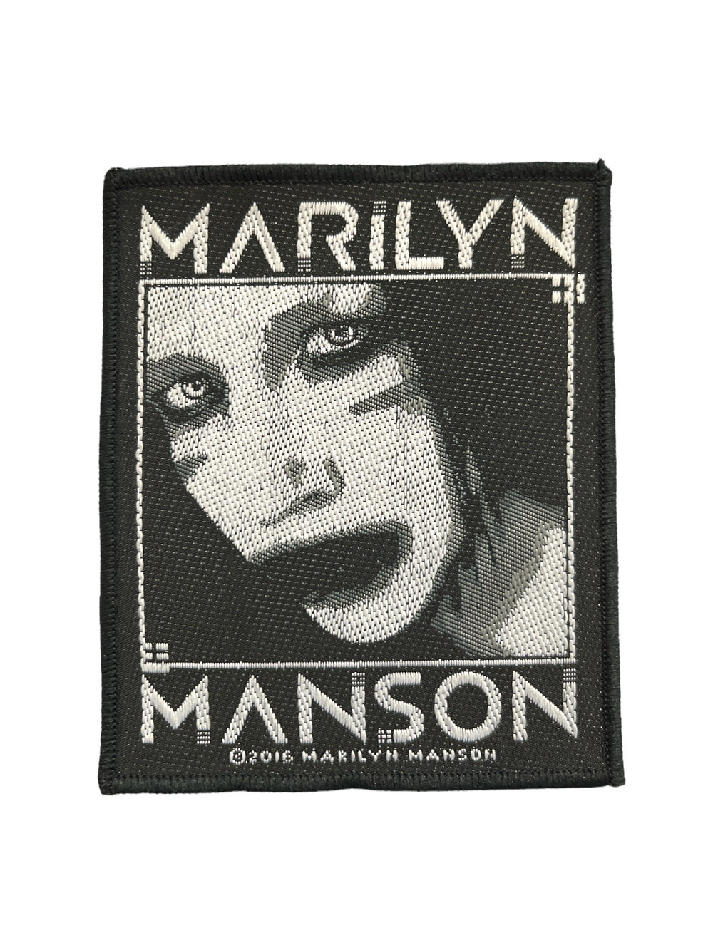 Marilyn Manson Villain Official Woven Patch Brand New