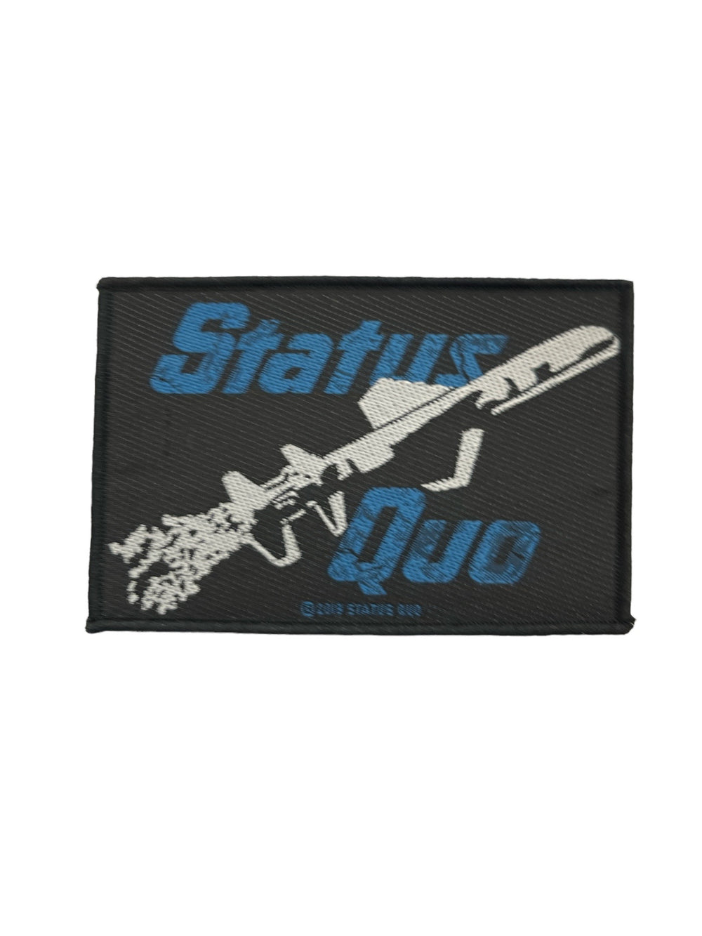 Status Quo Just Supposin' Official Woven Patch Brand New