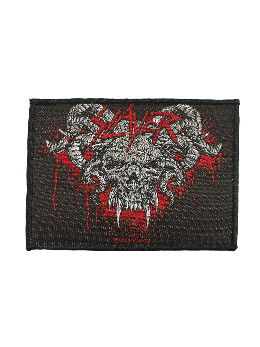 Slayer Demonic Official Woven Patch Brand New