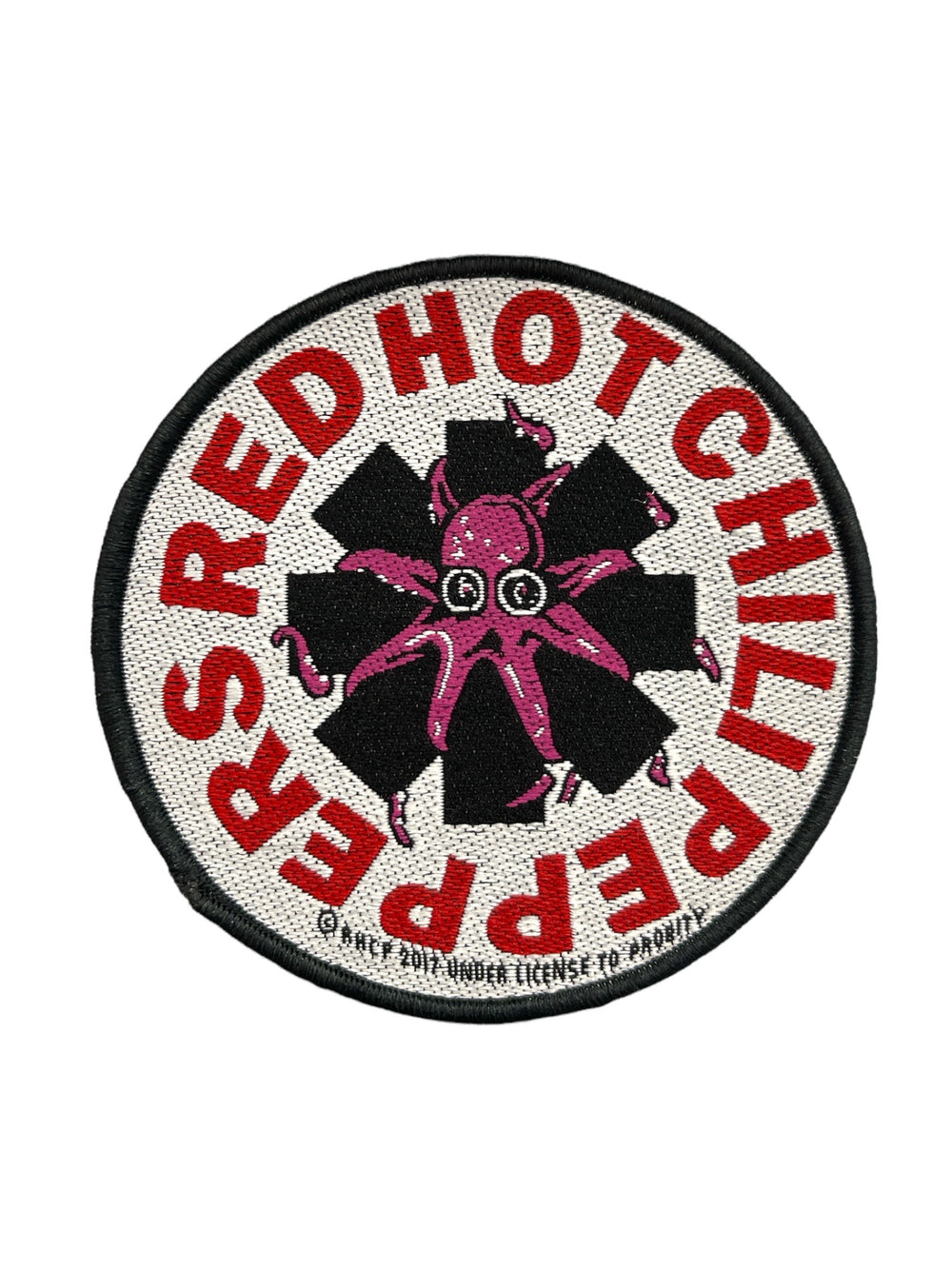 Red Hot Chilli Peppers Octopus Official Woven Patch Brand New