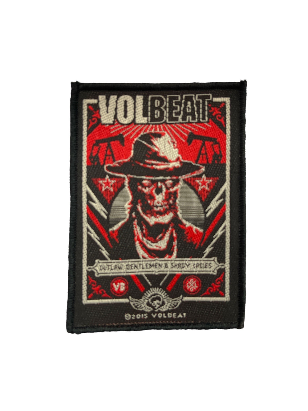 Volbeat  Ghoul Frame Official Woven Patch Brand New