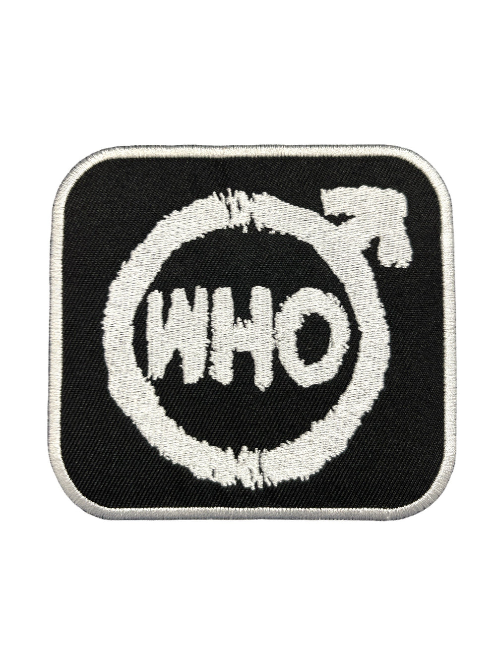 Who The - Spray Logo Official Woven Patch Brand New