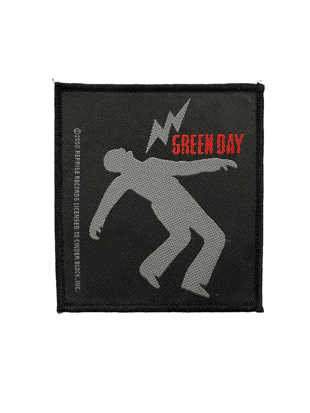 Green Day Lightning Official Woven Patch Brand New