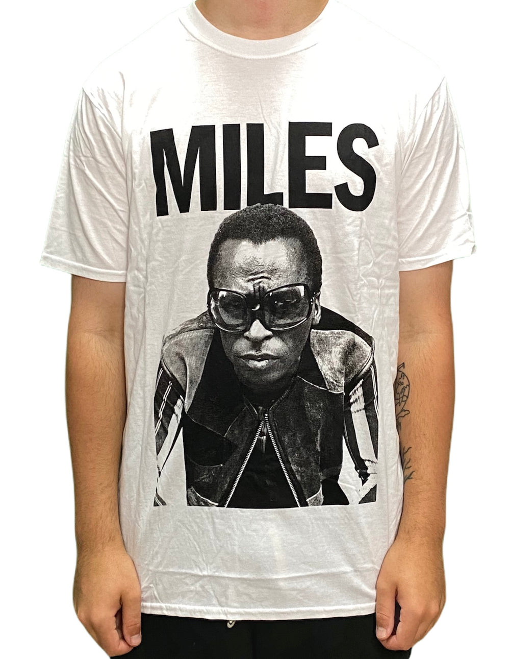 Miles Davis 'Miles' Unisex Official T Shirt Brand New Various Sizes Prince