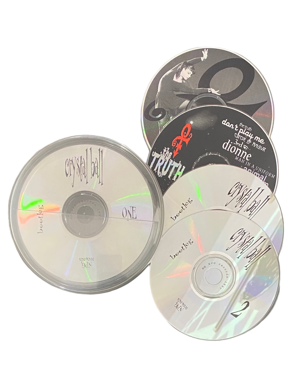 Prince – 0(+> Crystal Ball 5 Disc Set CD Album Original 1997 NPG Records Via 1-800 New Funk