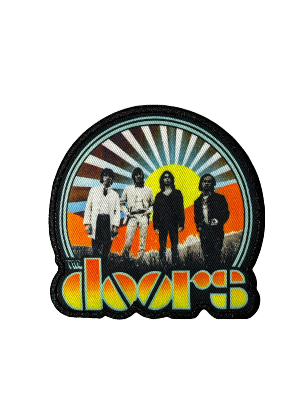 Doors The - Sunrise Official Woven Patch Brand New Official Jim Morrison