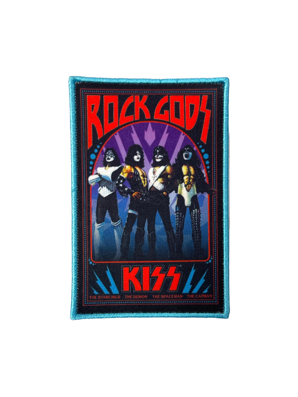 KISS Rock Gods Official Woven Patch Brand New Official