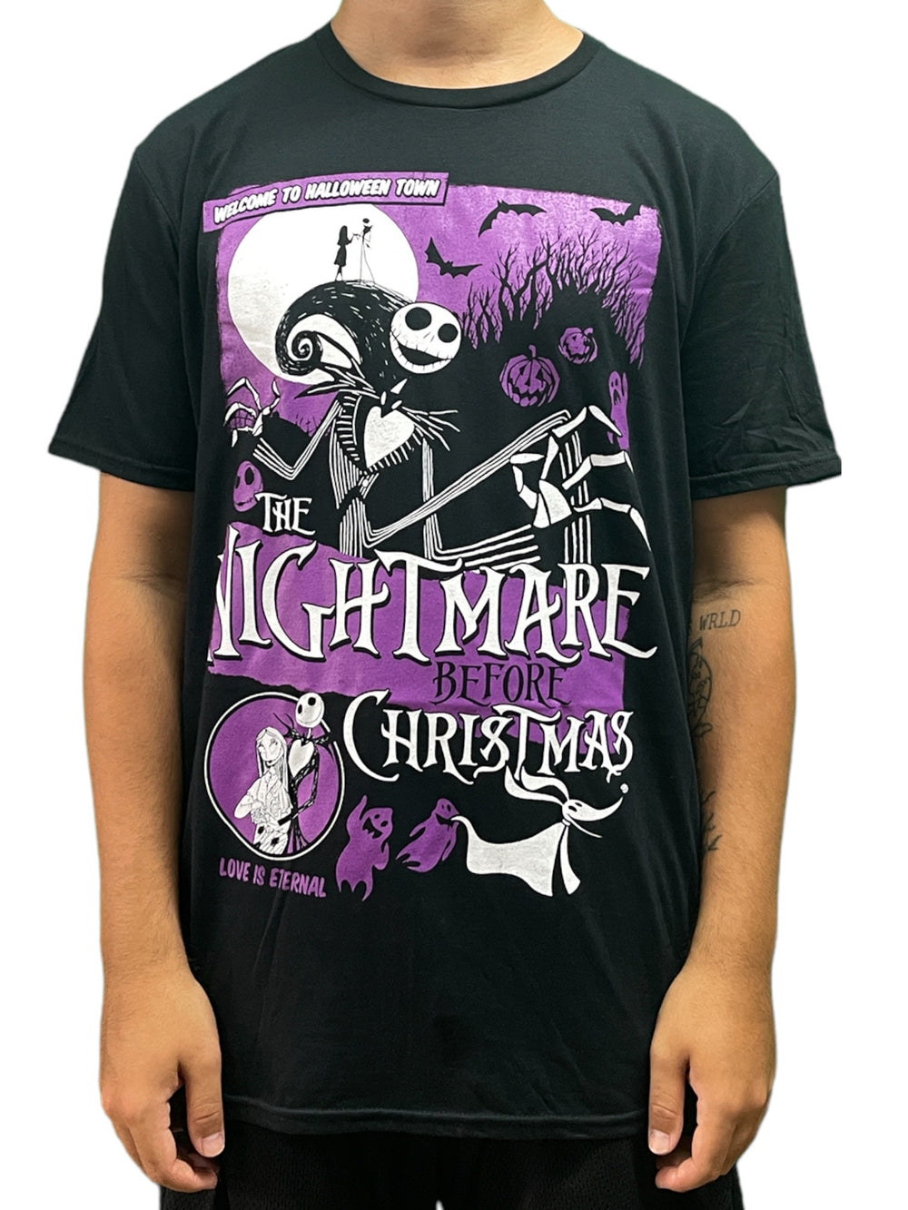 Nightmare Before Christmas Halloween TOWN Unisex Official T Shirt Brand New Various Sizes