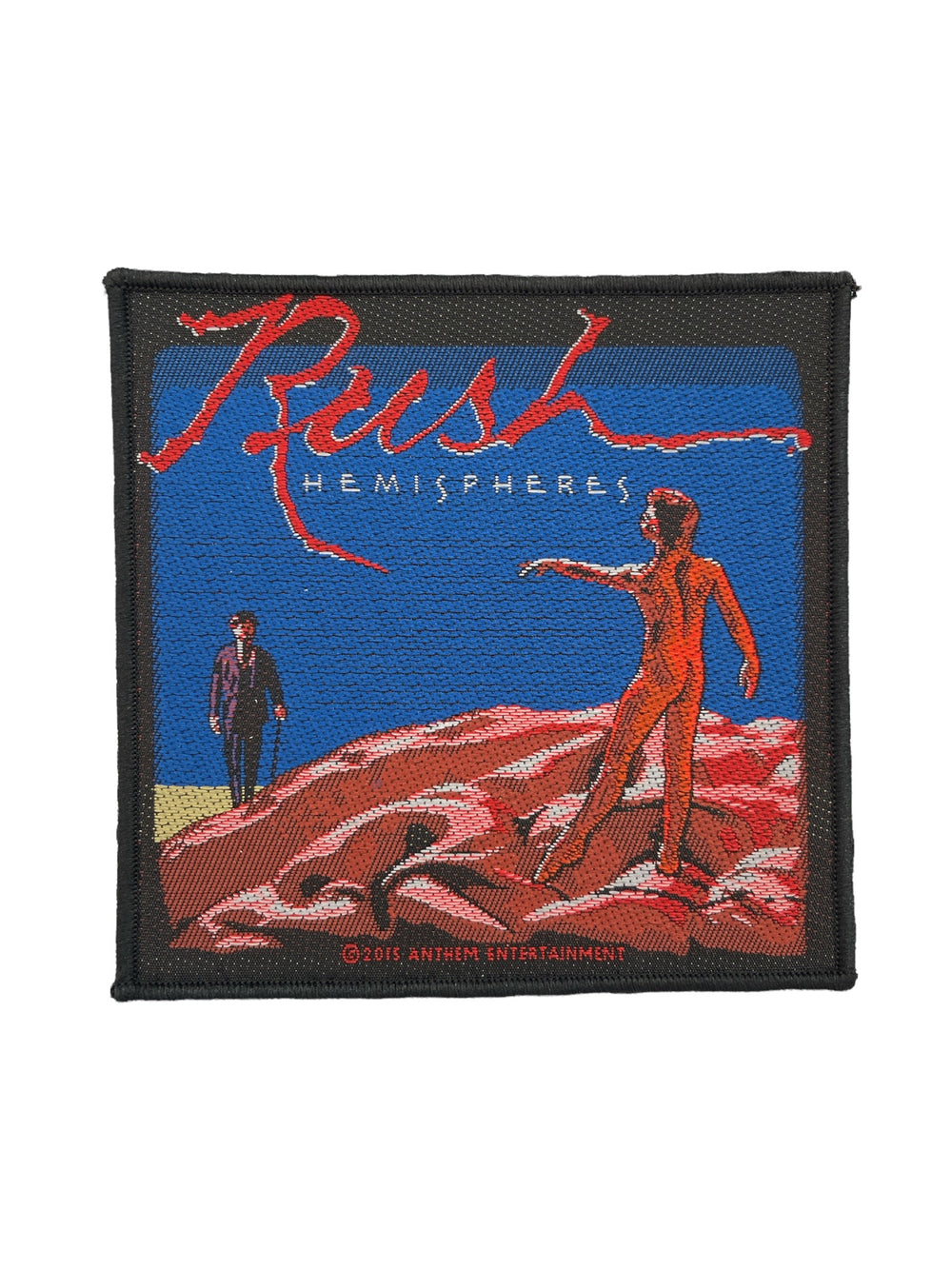 Rush Hemispheres Official Woven Patch Brand New