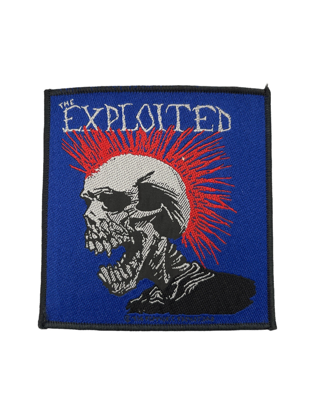 Exploited Mohican Official Woven Patch Brand New