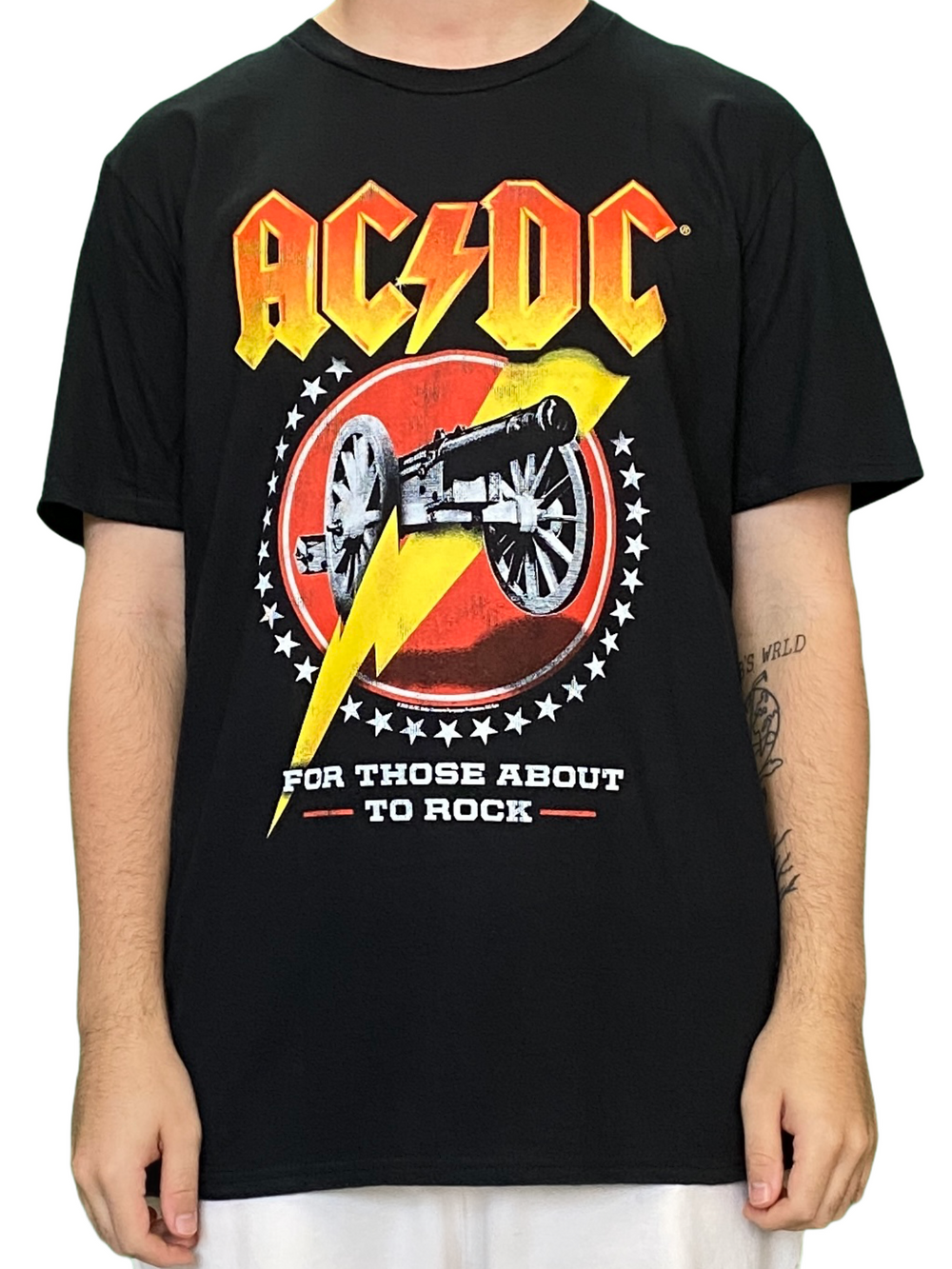 AC/DC Those About To Rock Unisex Official T Shirt Brand New Various Sizes