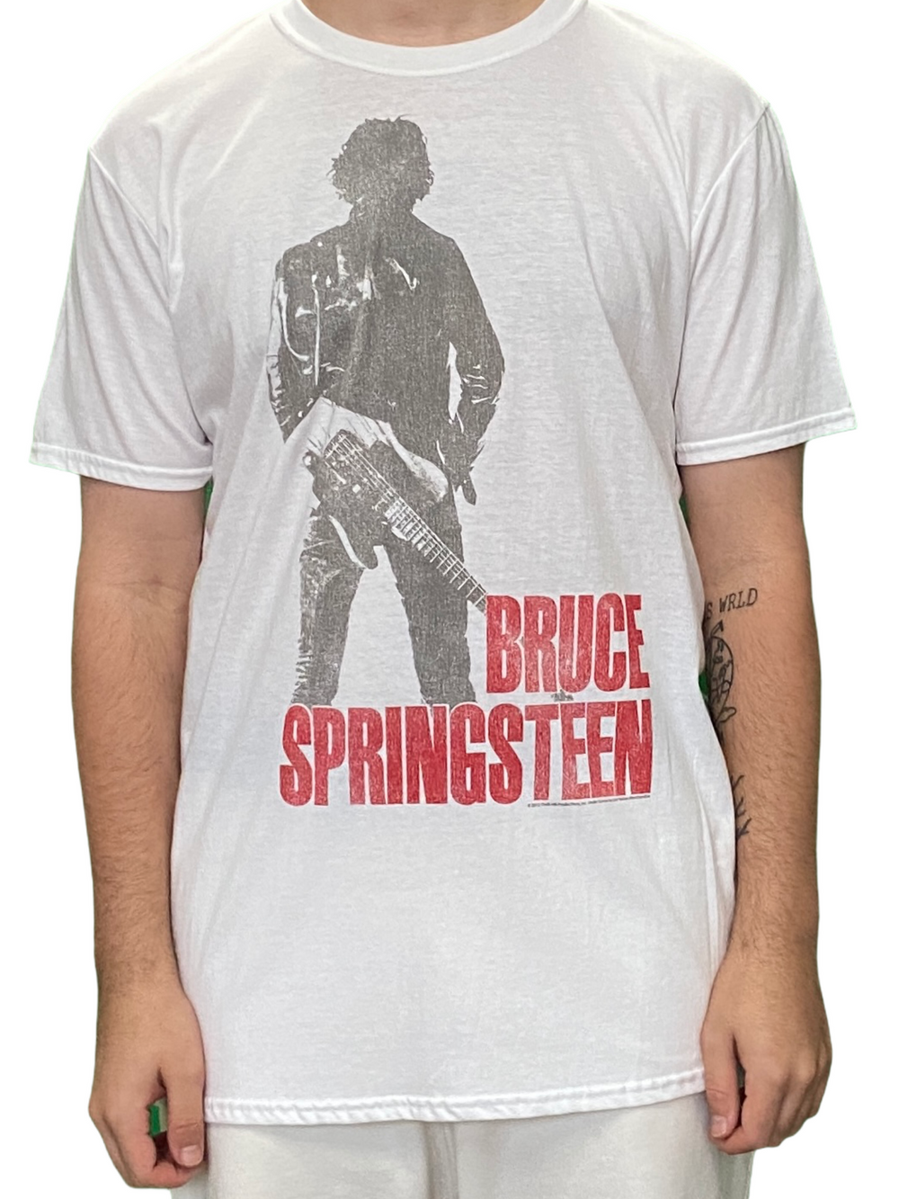 Bruce Springsteen Hologram Unisex Official T Shirt Brand New Various Sizes