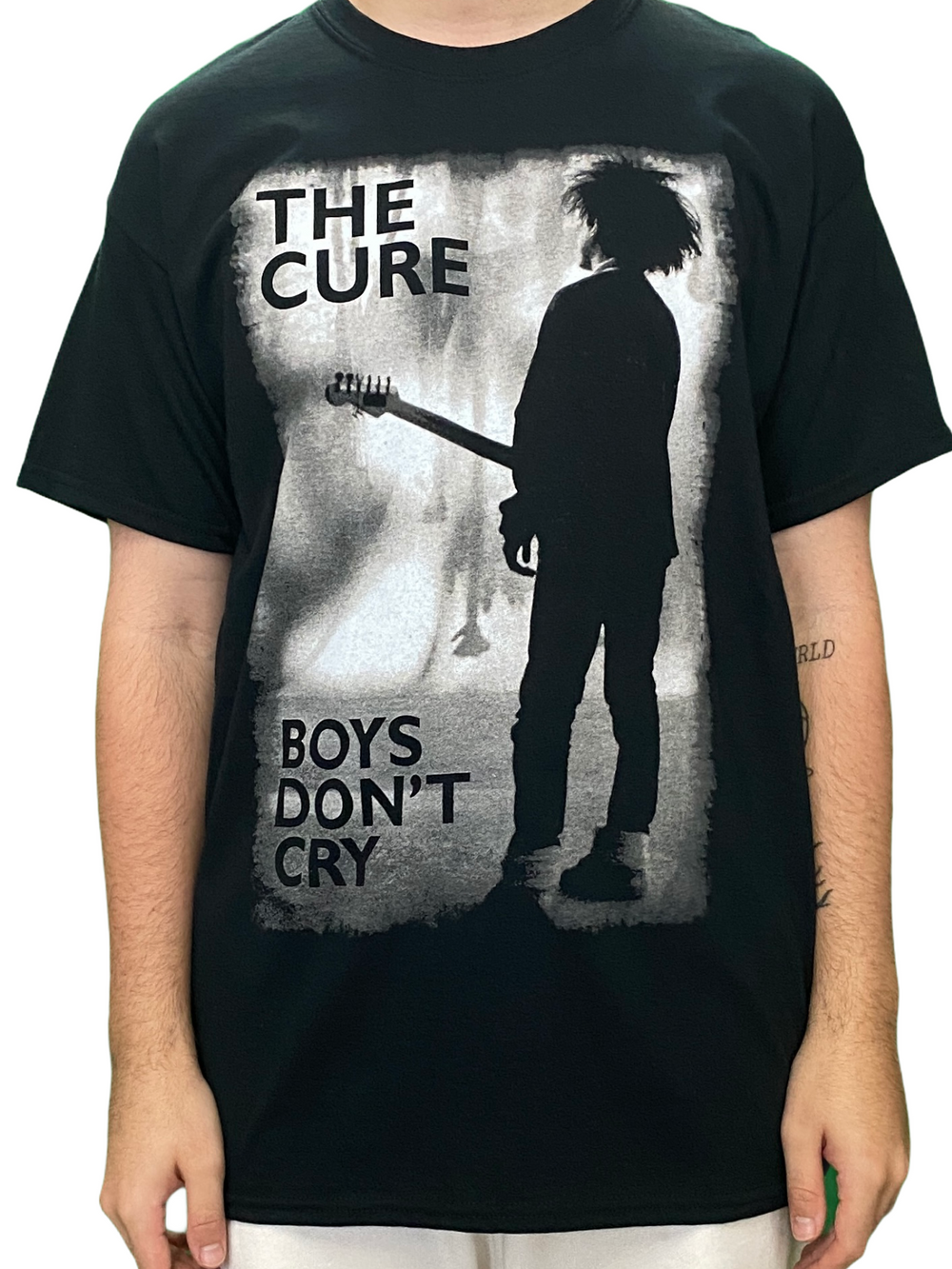 The Cure Boys Dont Cry Black & White Unisex Official T Shirt Brand New Various Sizes