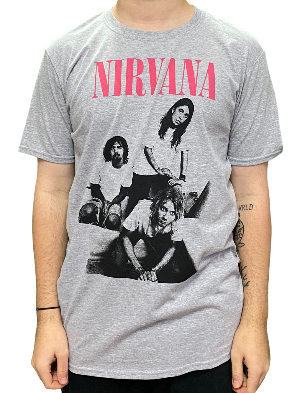 Nirvana Bathroom Unisex Official T Shirt Brand New Various Sizes