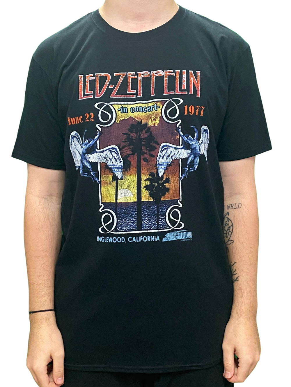 Led Zeppelin Inglewood Unisex Official T Shirt Brand New Various Sizes
