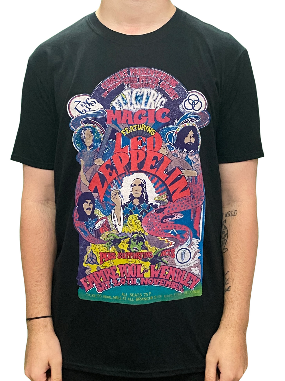 Led Zeppelin Electric Magic Unisex Official T Shirt Various Sizes NEW