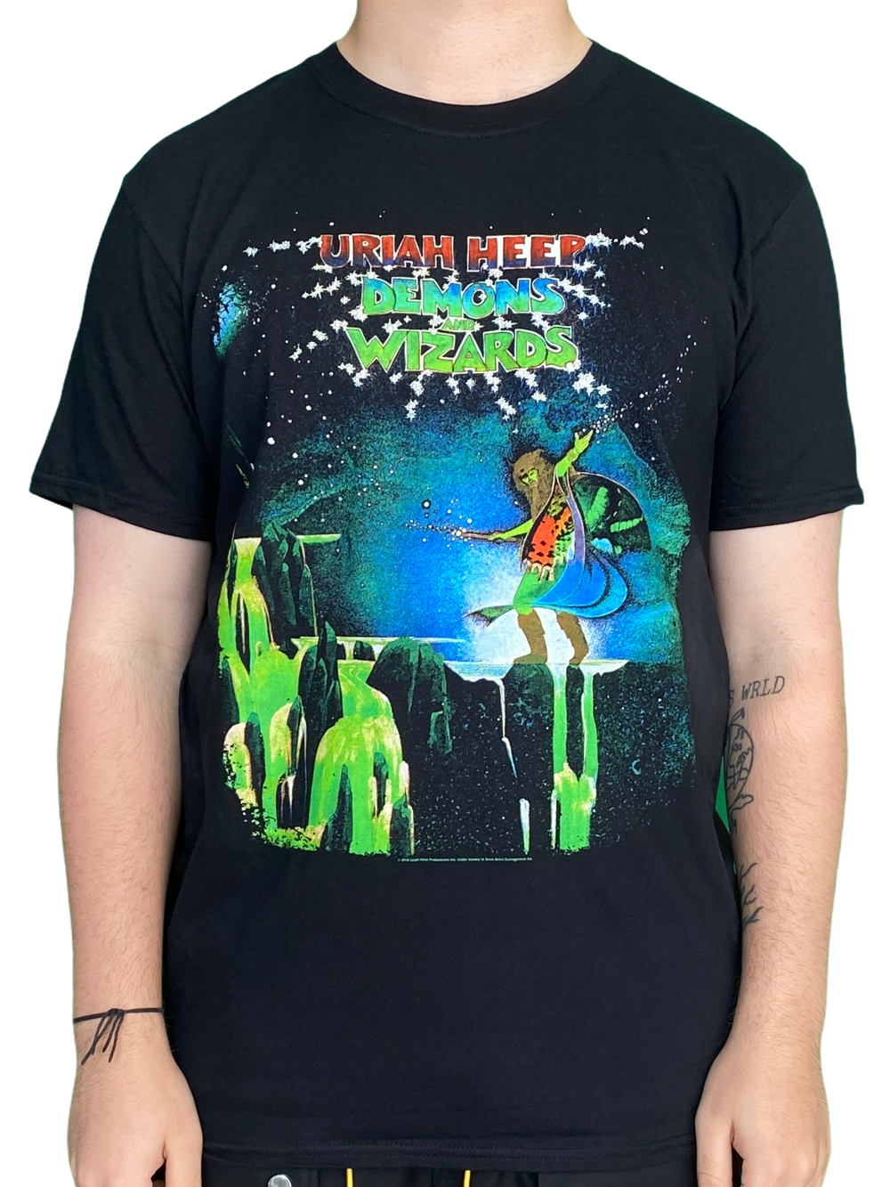 Uriah Heep Demons And Wizards Unisex Official T Shirt Brand New Various Sizes