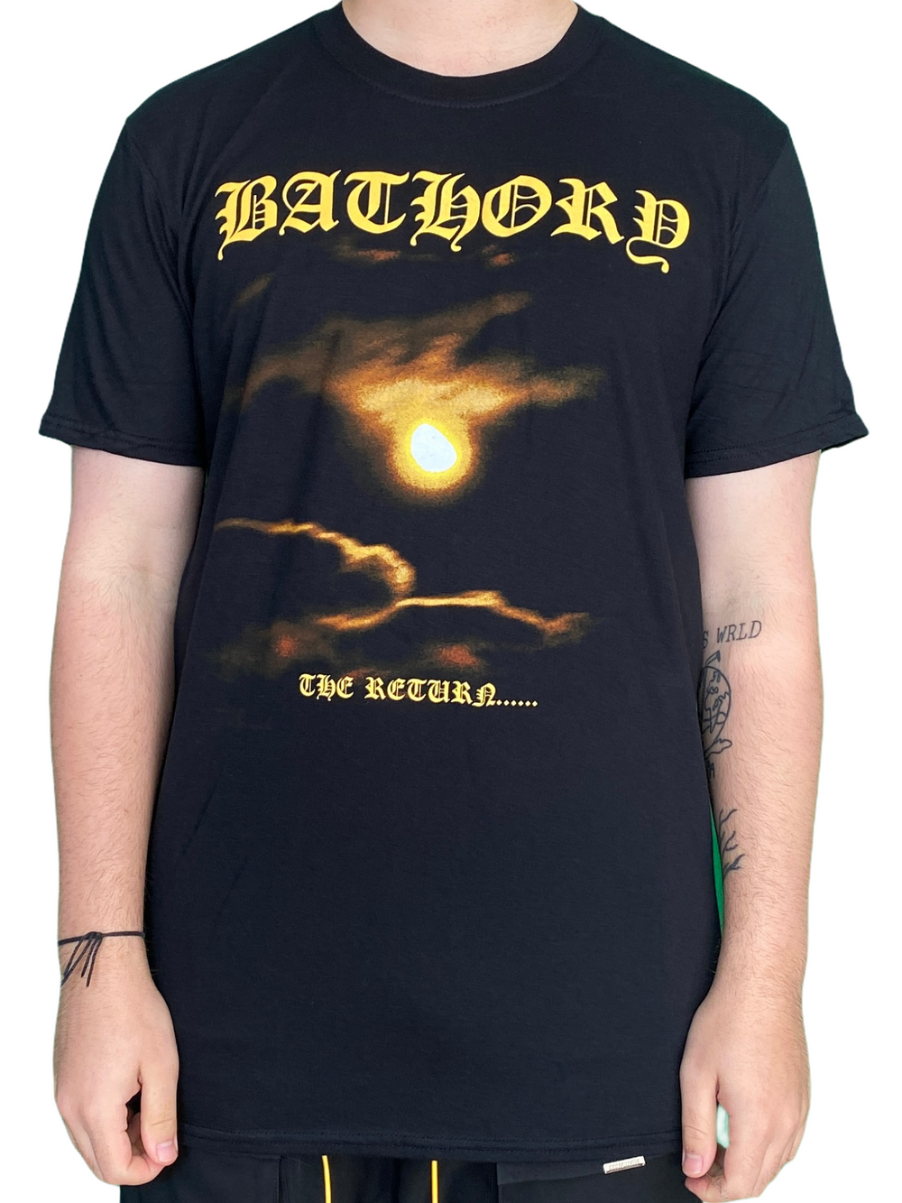 Bathory The Return 2017 Unisex Official T Shirt Brand New Various Sizes BACK PRINTED