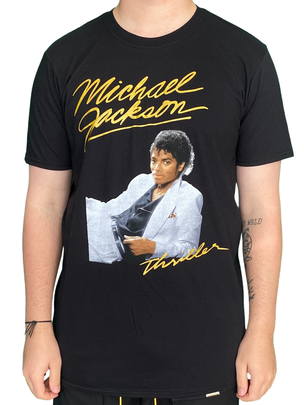 Michael Jackson Thriller White Suit Unisex Official T Shirt Brand New Various Sizes