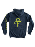 Prince – Paisley Park Official LOVE4ONEANOTHER Unisex Official Zipped Hoodie NEW