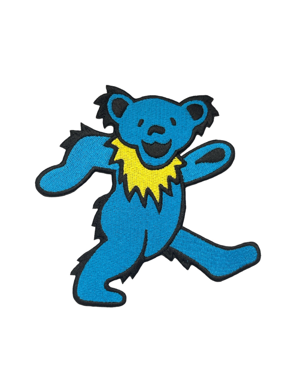 Grateful Dead Blue Dancing Bear Official Woven Patch Brand New