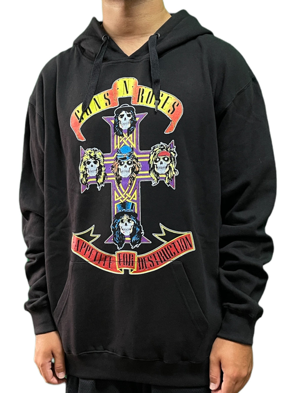 Guns N' Roses - Appetite Pullover Hoodie Unisex Official Brand New Various Sizes