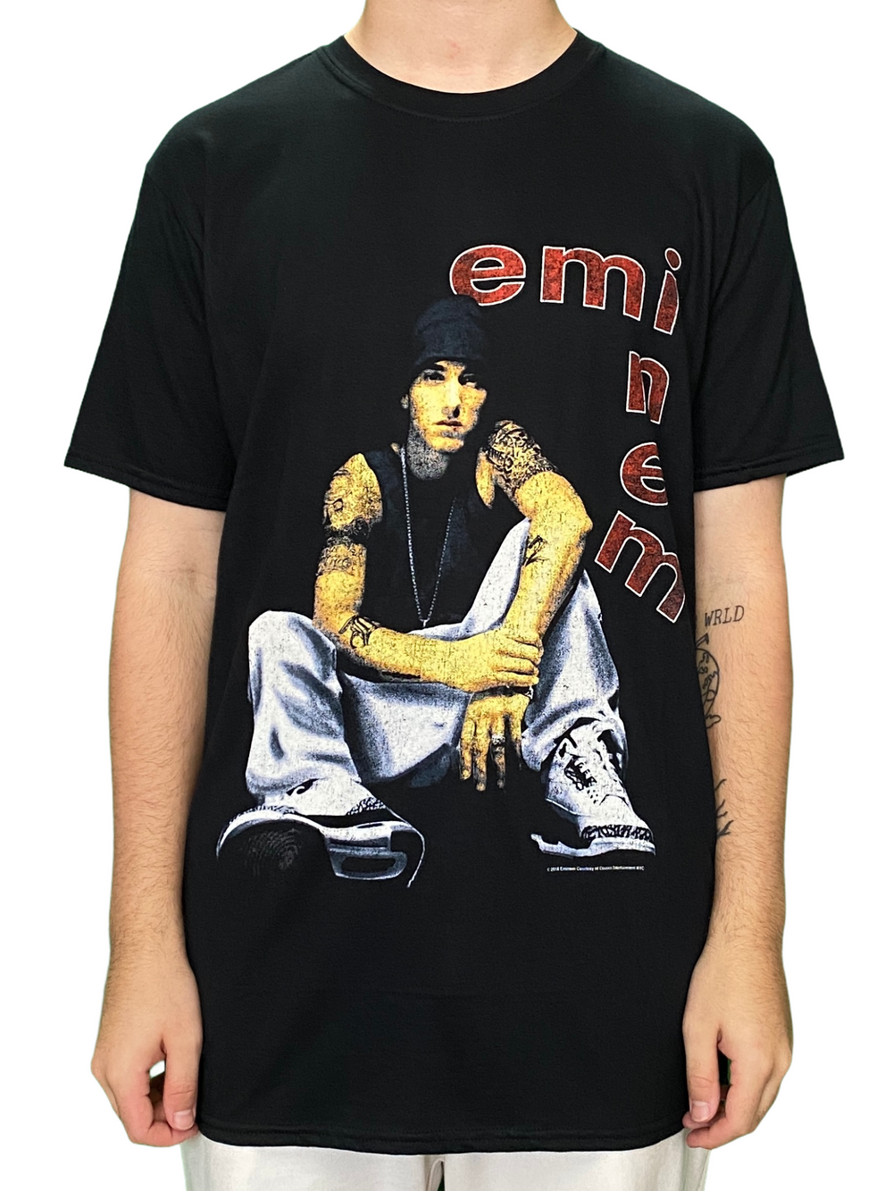 Eminem Letters Unisex Official T Shirt Brand New Various Sizes