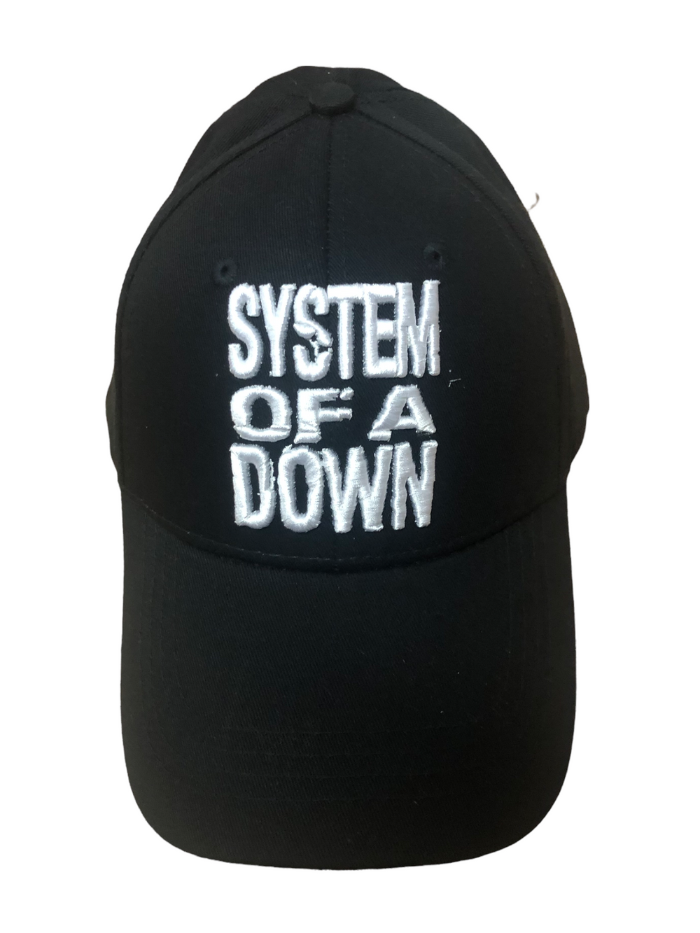 System Of A Down Name Logo Official Embroidered Peak Cap Adjustable