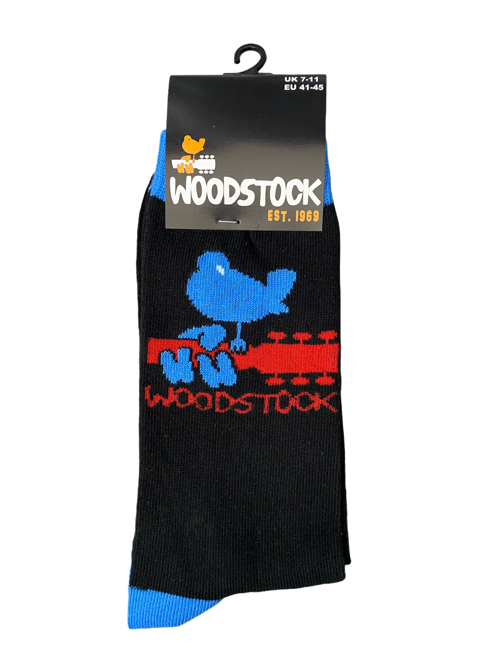 Woodstock Festival Official Product 1 Pair Jacquard Socks Size 7-11 UK Brand New
